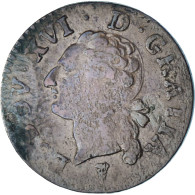 France, Louis XVI, Liard, 1791, Bordeaux, Cuivre, TB, Gadoury:348 - Otros & Sin Clasificación