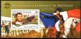 TOGO 2015 - 1 Sheet - MNH - 200th Anniversary Of Waterloo Battle - Napoleon Bonaparte - France - Wars - Flag - Napoleon