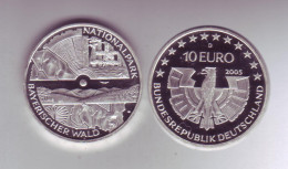 Silbermünze 10 Euro Stempelglanz 2005 Bayerischer Wald - Andere - Europa