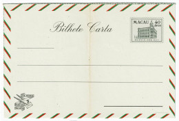 Macau, 1953, Aerogramme # 3 - Lettres & Documents