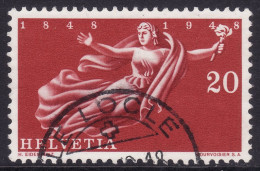 Schweiz: SBK-Nr. 283 (Helvetia 1948) Gestempelt - Oblitérés