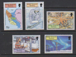 British Antarctic Territory (BAT) 1999 Survey Discoveries 5v   ** Mnh (59162) - Unused Stamps