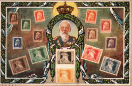 Représentation De Timbres: Stamps Bayern, Germany - Carte Ottmar Zieher N° 149 - Timbres (représentations)