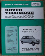 REVUE TECHNIQUE AUTOMOBILE.  LA RENAULT "5"    "5L"    "5TL". - Auto