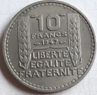 FRANKRIJK ;10 FRANCS 1947 KM 908.1 In  UNC - 10 Francs