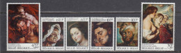 Belgium 1976 - Painting Of Rubens, Mi-Nr. 1868/73, MNH** - Rubens