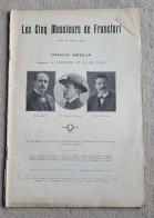 LES CINQ MESSIEURS De FRANCFORT Pièce En Trois Actes Charles Roeszler 1914 Pièce Théâtre - Autres & Non Classés