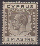 Famille Royale - CHYPRE - Roi Edouard VII - N° 88 * - 1924 - Zypern (...-1960)