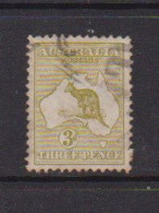 AUSTRALIA    1913   3d Olive    Die I   Wmk W2     USED - Gebruikt