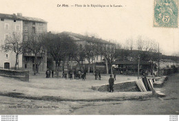 75Pq   83 Le Muy Place De La Republique Et Le Lavoir - Le Muy