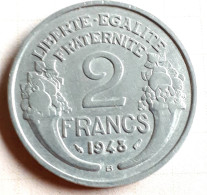 FRANCE ; 2 FRANCS 1948 B KM 886 A2 MORLON SUPERBE ! - 2 Francs