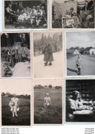 95K   Lot De 8 Photos Allemagne Weiden Croix Gammée Au Dos 3eme Reich - Sammlungen & Sammellose