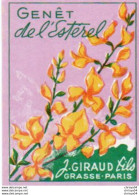 Etiquette Parfum Grasse Giraud Genêt De L'Esterel - Labels