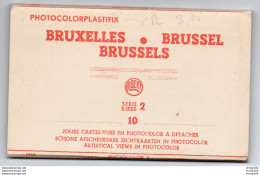 95Ch  Belgique Carnet Depliant De 10 Cpsm Format Cpa Photocolorplastifix (pas Courantes) - Lotes Y Colecciones