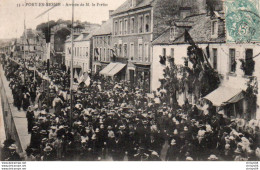 96Ve   14 Port En Bessin Arrivée De Mr Le Prefet - Port-en-Bessin-Huppain