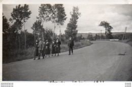 9-86Ve 89 Champs Sur Yonne Photo La Route En 1933 - Champs Sur Yonne