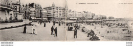 99Avi  Ostende Oostende Panorama Ouest Cpa Panoramique Double - Oostende