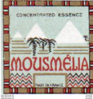 Etiquette Parfum Grasse Giraud Concentred Essence Mousmelia - Etichette