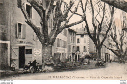 93Sv  84 Malaucéne Place Du Cours Des Isnards - Malaucene