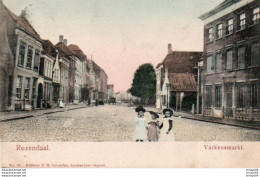 99Av   Pays Bas Rozendaal Varkensmarkt (pas Courante Colorisée) - Roosendaal