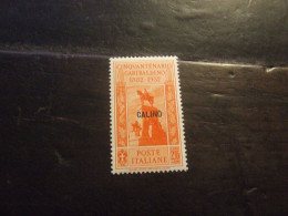 CALINO 1932 GARIBALDI 2,55+0,50 L NUOVO ** - Egée (Calino)