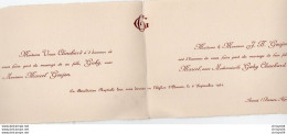 V6A   Annot (04) Faire Part De Mariage En 1931 - Huwelijksaankondigingen