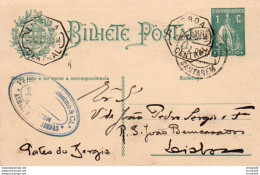 V48Pt    Portugal Bilhete Postal Lisboa Santarem - Santarem