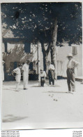 V9Cpt   Carte Photo Pétanque à La Chapelle à Situer En 1933 - Petanca