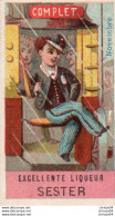 V12 96Hys   Liqueur Sester Image Jeune Homme Assis à L'arriere D'un Tramway Omnibus Complet Novembre - Alcolici