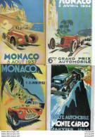 V845Aa   Lot De 10 CP Rallye Automobile De Monaco Tacot (collection ACM) - Rally's