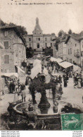 V9Sv   38 Saint Jean De Bournay Place Du Marché Les Anes à La Fontaine - Saint-Jean-de-Bournay