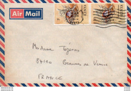 V11 96Hs  Courrier Air Mail Oblitération Timbres Kenia - Kenya (1963-...)