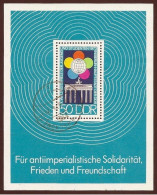 DDR, 1973, Michel-Nr. 1867, Block 38, Gestempelt - 1971-1980