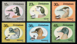 1988 Zimbabwe Wild Geese And Ducks Set MNH** B577 - Ferme