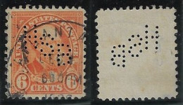 USA United States 1926/1954 Stamp Perfin HSB By Hartford Steam Boiler Inspection & Insurance Co. From Hartford Lochung - Zähnungen (Perfins)