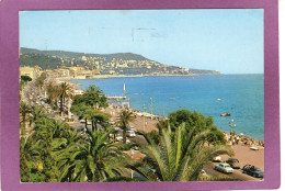 06 NICE La Promenade Des Anglais Et La Baie Des Anges Automobiles Citroën 2CV Renault Floride Dauphine Peugeot 403 404 - Straßenverkehr - Auto, Bus, Tram