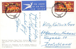 SOUTH AFRICA - PICTURE POSTCARD 1966 - MANNHEIM/DE / 5229 - Covers & Documents