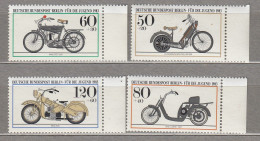 GERMANY BERLIN 1983 Motorbikes MNH(**) Mi 694-697 #Tr77 - Motos