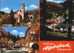 72420952 Alpirsbach Klosterkirche Marktplatz  Alpirsbach - Alpirsbach