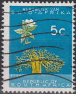 1966 Südafrika ° Mi:ZA 320, Sn:ZA 293, Yt:ZA 286A, Baobab (Adansonia Digitata), Country Themes - Wmk. Multiple RSA - Usados