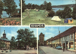 72419029 Templin Templiner See Zeltplatz Rathaus Berliner Tor Templin - Templin