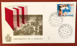 San Marino - FDC - 21 Settembre 1963 - Europa - FDC