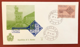 San Marino - FDC - 29 Aprile 1968 - Europa - FDC