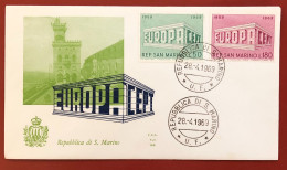 San Marino - FDC - 28 Aprile 1969 - Europa - FDC