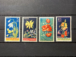 1956 MNH. Flori Blumen Fleurs Flowers - Unused Stamps