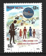 NEPAL. N°484 Oblitéré De 1991. Recensement. - Nepal