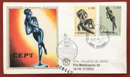 San Marino - FDC - 9 Maggio 1974 - Europa - FDC