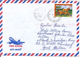 Burkina Faso Air Mail Cover Sent To Germany 6-2-2001 - Burkina Faso (1984-...)