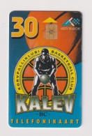 ESTONIA - Kalev Basketball Chip Phonecard - Estland