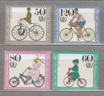 GERMANY BERLIN 1985 Cycling MNH(**) Mi 735-738 #Tr97 - Cycling